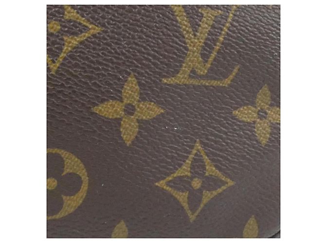 Mini Pochette Accessori Monogramma Louis Vuitton Marrone - vista 6