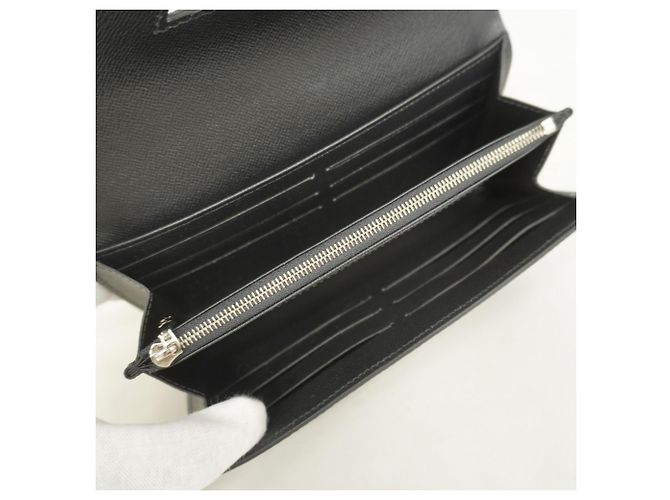 Cartera Larga Twist Epi Louis Vuitton Negro - vista 3