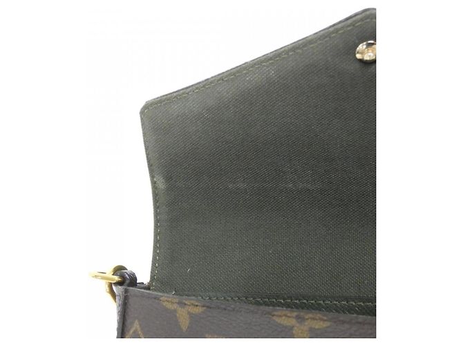 Louis Vuitton Monogram Multi Pochette Felicie M80091 Marrone Cachi Monogramma - vista 9