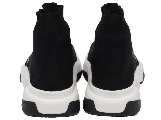 Balenciaga Speed Trainer Schuhe aus schwarzem Polyester - Ansicht 4