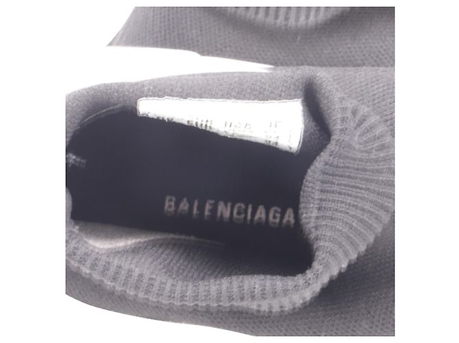 Balenciaga Speed Trainer Schuhe aus schwarzem Polyester - Ansicht 9