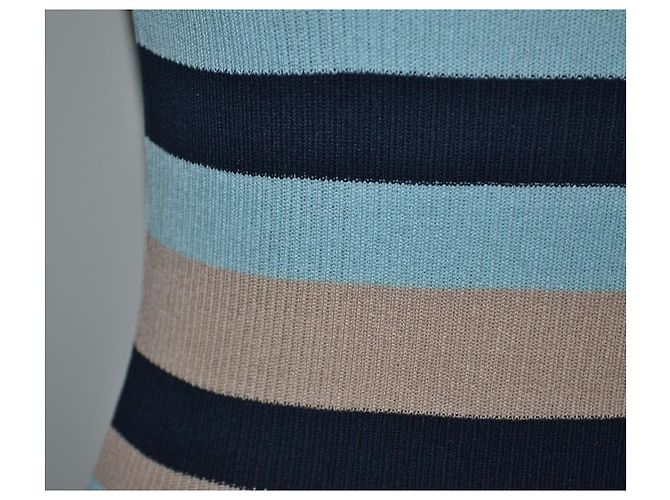 Bcbg Max Azria Kleid Viskose mehrfarbig Größe M Mehrfarben - Ansicht 2