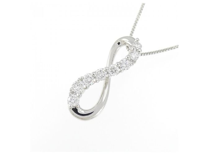 Autre Marque Collana di diamanti Vendome Pt950 Argento - vista 3