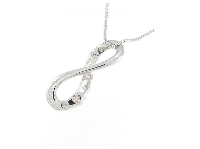 Autre Marque Collana di diamanti Vendome Pt950 Argento - vista 4