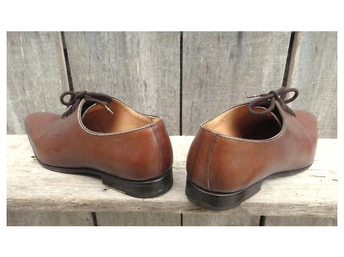Autre Marque Scarpe Derby Bexley Newbury in pelle marrone - vista 4