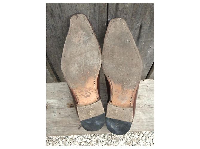 Autre Marque Scarpe Derby Bexley Newbury in pelle marrone - vista 5