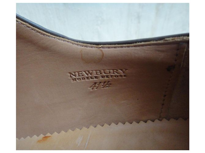 Autre Marque Scarpe Derby Bexley Newbury in pelle marrone - vista 9