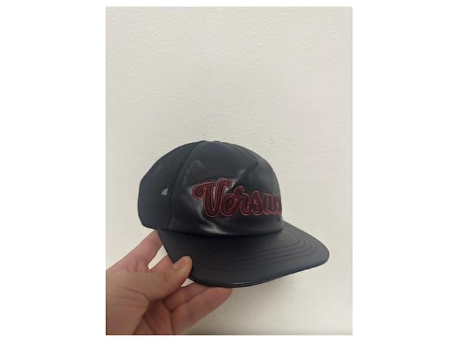 Cappellino Trucker Blu Versace Nero Bordò Blu scuro - vista 3