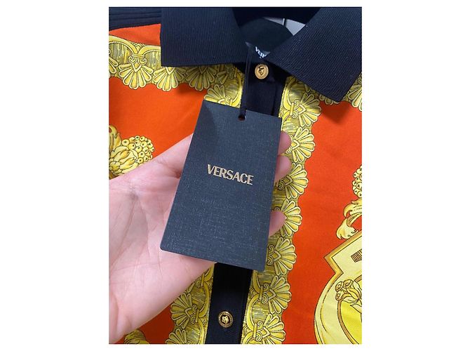 Versace Barocco Goddess Strickkleid Mehrfarben - Ansicht 4