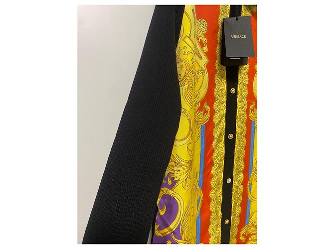 Versace Barocco Goddess Strickkleid Mehrfarben - Ansicht 7