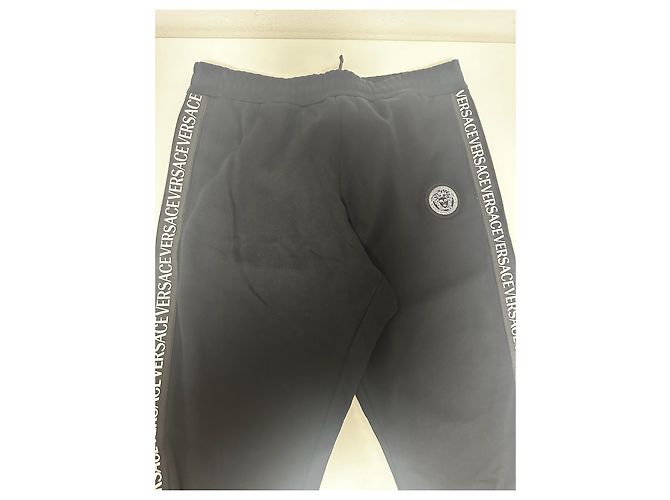 Versace Black Sweatpants White - view 5