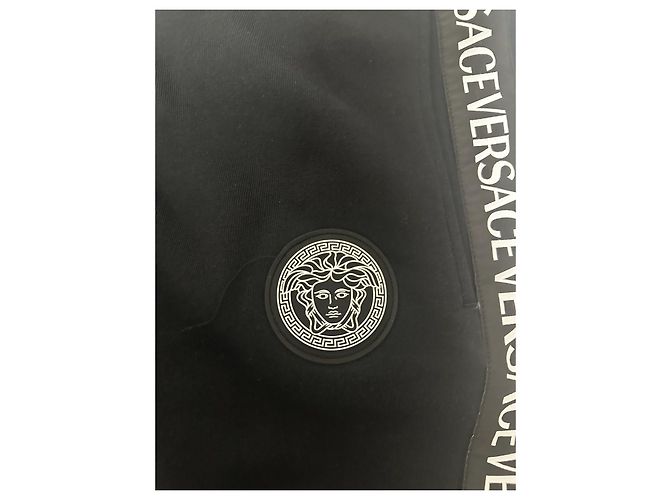 Versace Black Sweatpants White - view 9