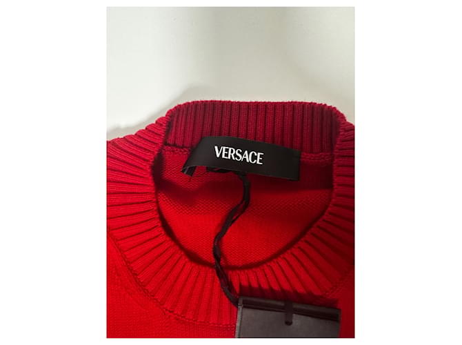 Roter Sweatshirt von Versace Weiß - Ansicht 5