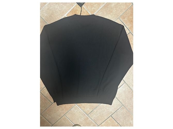 Moletom com logo Versace Preto Verde - vista 7