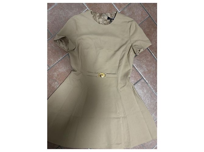 Vestido Mini Medusa ‘95 Beige Versace Dorado - vista 2