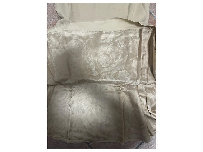 Vestido Mini Medusa ‘95 Beige Versace Dorado - vista 5