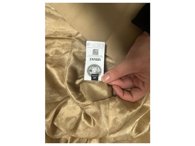 Vestido Mini Medusa ‘95 Beige Versace Dorado - vista 8