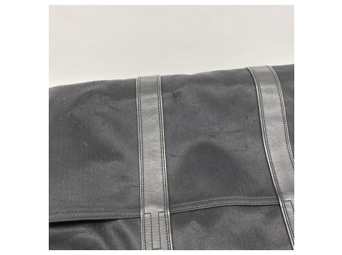 Borsa Boston Acapulco MM di Hermès in nylon nero - vista 10