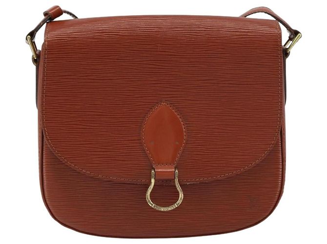 LOUIS VUITTON Borsa a Spalla Epi Saint Cloud GM Marrone M52193 LV Auth am10118 - vista 13