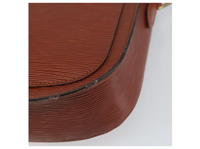 LOUIS VUITTON Borsa a Spalla Epi Saint Cloud GM Marrone M52193 LV Auth am10118 - vista 16