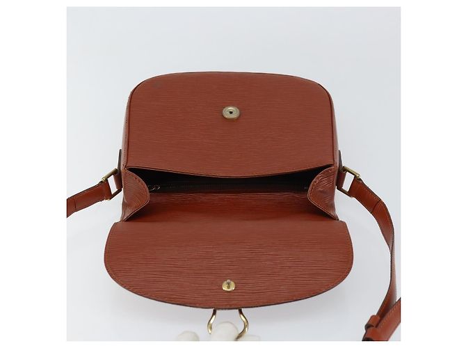 LOUIS VUITTON Borsa a Spalla Epi Saint Cloud GM Marrone M52193 LV Auth am10118 - vista 18