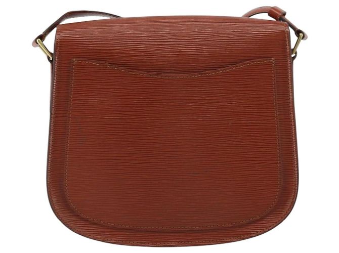 LOUIS VUITTON Borsa a Spalla Epi Saint Cloud GM Marrone M52193 LV Auth am10118 - vista 2