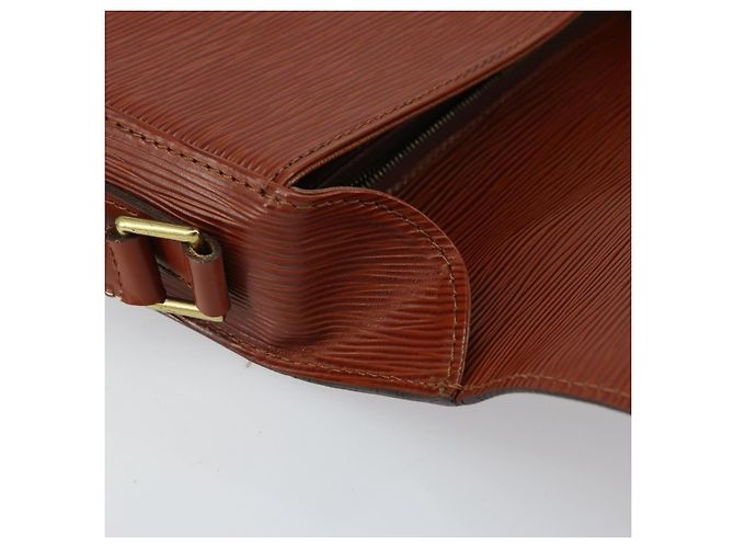 LOUIS VUITTON Borsa a Spalla Epi Saint Cloud GM Marrone M52193 LV Auth am10118 - vista 20