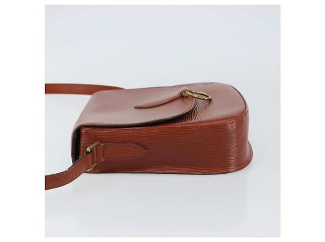 LOUIS VUITTON Borsa a Spalla Epi Saint Cloud GM Marrone M52193 LV Auth am10118 - vista 4