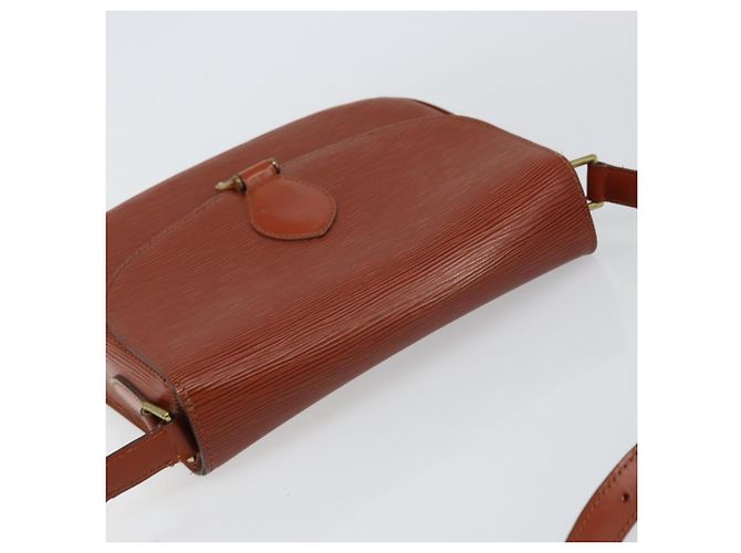 LOUIS VUITTON Borsa a Spalla Epi Saint Cloud GM Marrone M52193 LV Auth am10118 - vista 6