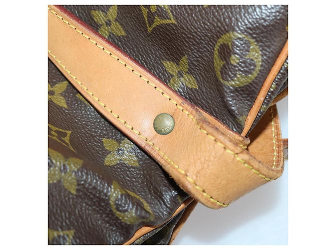 LOUIS VUITTON Borsa a Spalla Monogram Saumur 35 M42254 LV Auth ka1066 Monogramma - vista 10