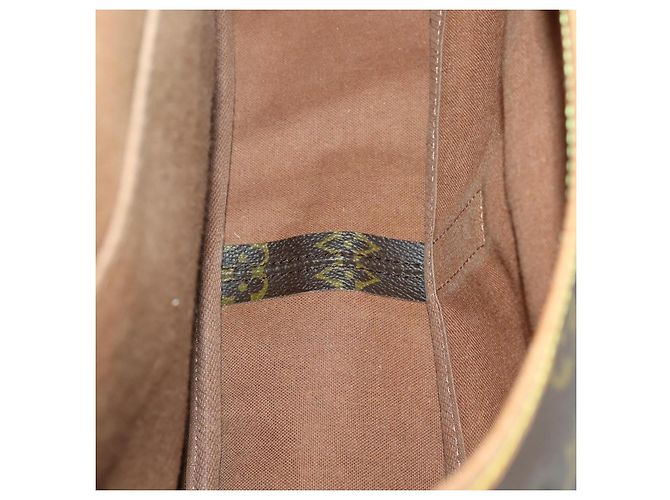 LOUIS VUITTON Borsa a Spalla Monogram Saumur 35 M42254 LV Auth ka1066 Monogramma - vista 11