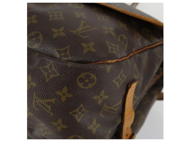 LOUIS VUITTON Borsa a Spalla Monogram Saumur 35 M42254 LV Auth ka1066 Monogramma - vista 14