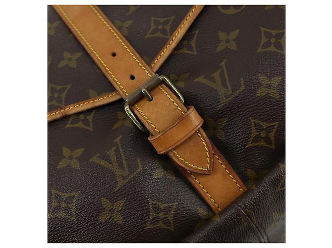 LOUIS VUITTON Borsa a Spalla Monogram Saumur 35 M42254 LV Auth ka1066 Monogramma - vista 20