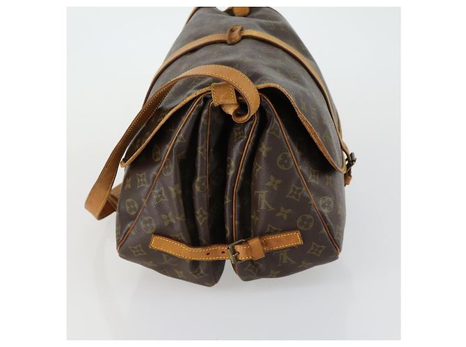 LOUIS VUITTON Borsa a Spalla Monogram Saumur 35 M42254 LV Auth ka1066 Monogramma - vista 3