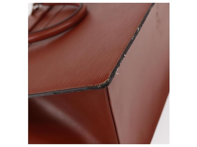 LOUIS VUITTON Borsa a Mano Epi Riviera Marrone M48183 LV Auth 157305 - vista 16