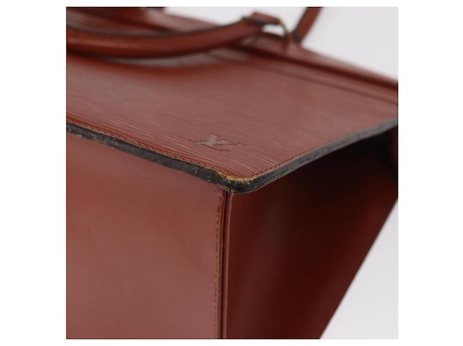 LOUIS VUITTON Borsa a Mano Epi Riviera Marrone M48183 LV Auth 157305 - vista 17
