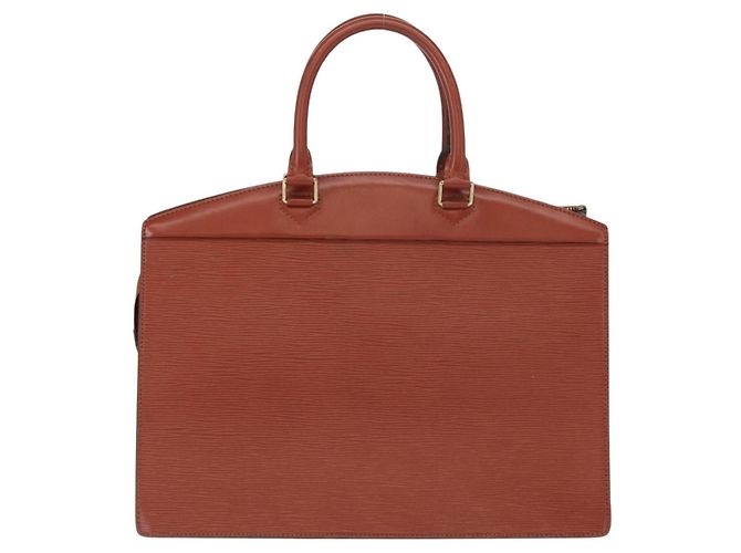 LOUIS VUITTON Borsa a Mano Epi Riviera Marrone M48183 LV Auth 157305 - vista 2