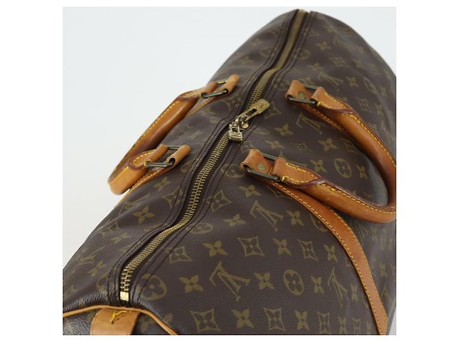 LOUIS VUITTON Borsa Boston Monogram Keepall 50 M41426 LV Auth ep12366 Monogramma - vista 6