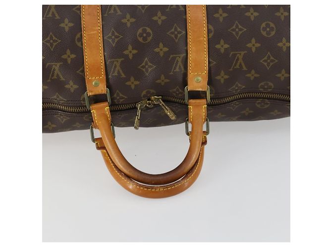 LOUIS VUITTON Borsa Boston Monogram Keepall 50 M41426 LV Auth ep12366 Monogramma - vista 7