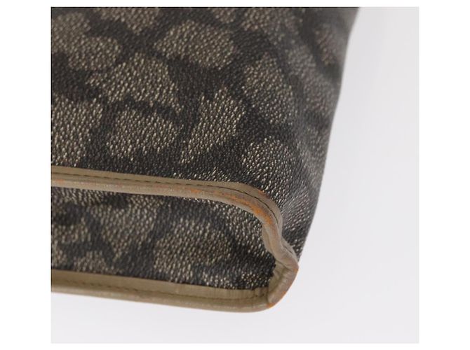 SAINT LAURENT Pochette in pelle PVC beige grigio Auth bs31751 Marrone - vista 10