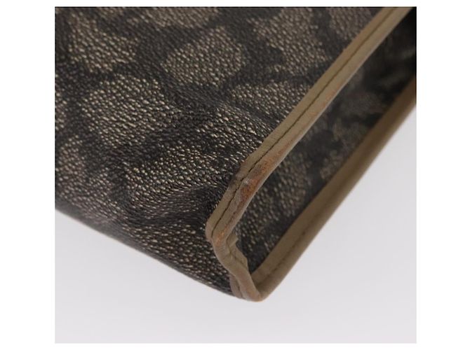 SAINT LAURENT Pochette in pelle PVC beige grigio Auth bs31751 Marrone - vista 11