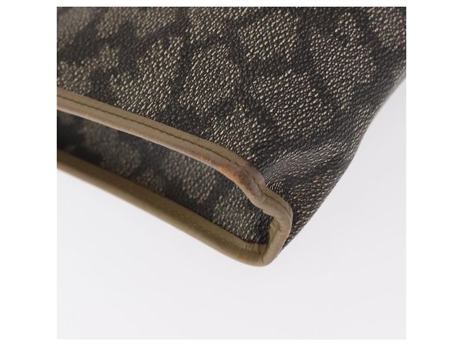 SAINT LAURENT Pochette in pelle PVC beige grigio Auth bs31751 Marrone - vista 8