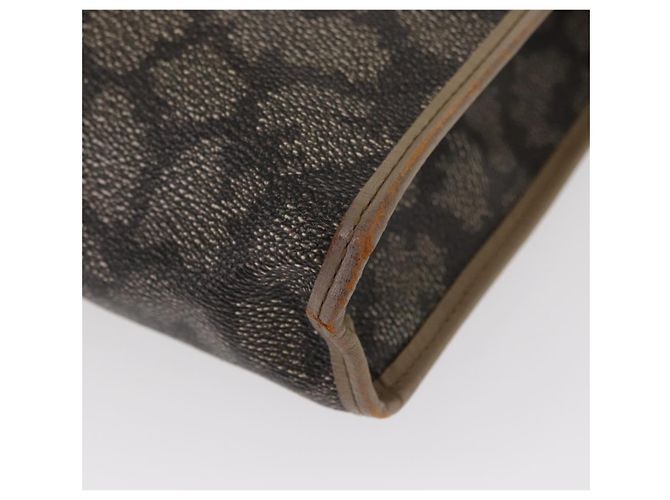 SAINT LAURENT Pochette in pelle PVC beige grigio Auth bs31751 Marrone - vista 9