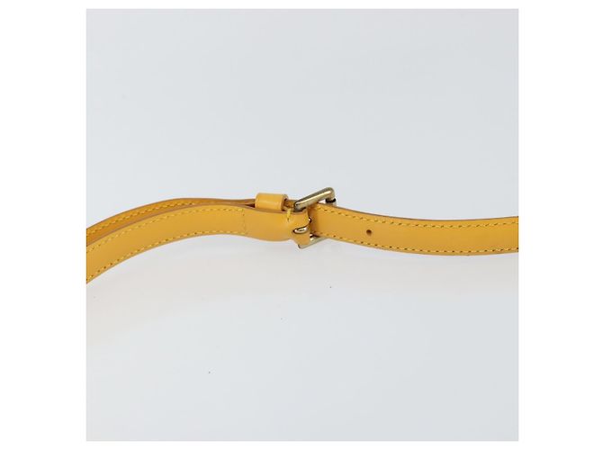 LOUIS VUITTON Borsa a Spalla Epi Saint Cloud PM Gialla M52219 LV Auth 158626 Giallo - vista 8