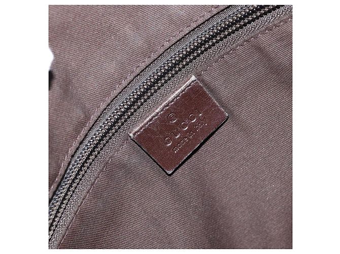 Bolsa de Ombro GG Canvas Gucci Bege Prata 145857 Auth ti3599 - vista 16