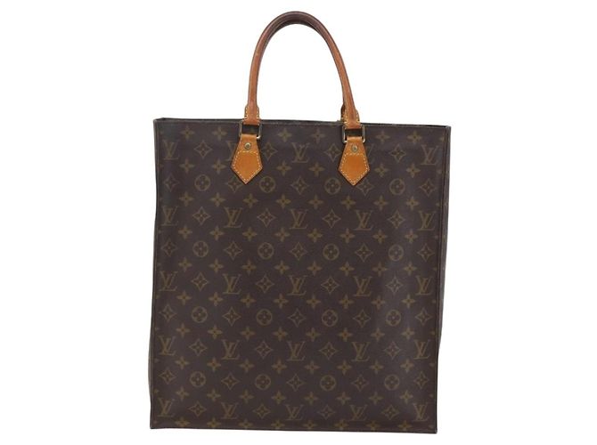 LOUIS VUITTON Borsa Sac Plat Monogram M51140 LV Auth 157326 Monogramma - vista 13