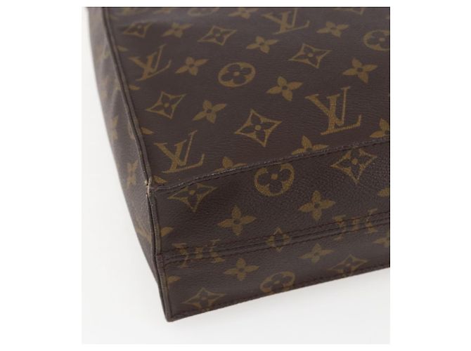 LOUIS VUITTON Borsa Sac Plat Monogram M51140 LV Auth 157326 Monogramma - vista 14