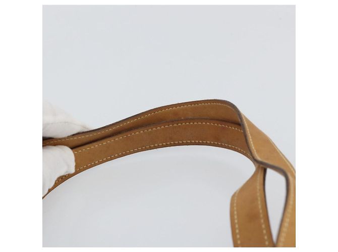 Gucci Borsa tote Micro GG Supreme in PVC beige e oro 14 002 4428 Auth 158385 D'oro - vista 8