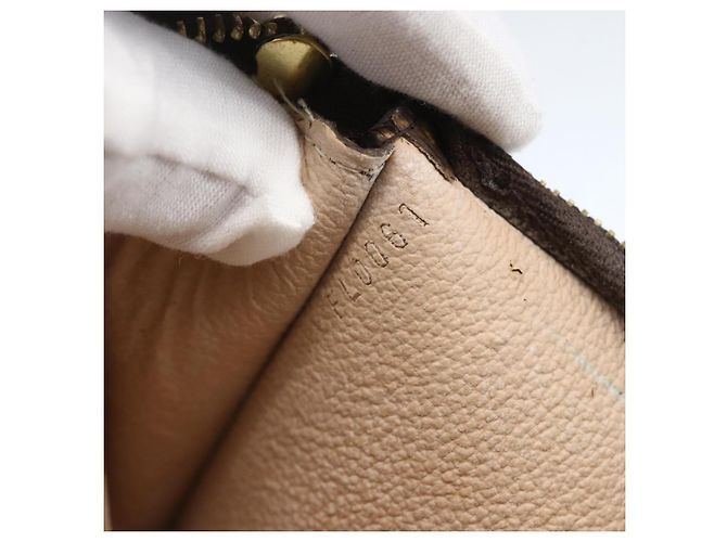 Bucket LOUIS VUITTON Monogramma Secchiello PM Pochette Accessorio LV Auth 158671 - vista 12