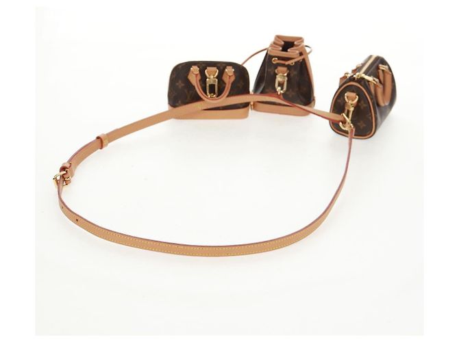LOUIS VUITTON 2021-2025 Sac Icone Mini Trio Monogram M81081 LV Auth 158948SM Monogramme - vue 21